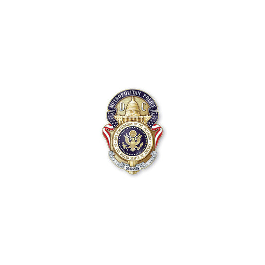 D.C. Metropolitan Police Department 60th Presidential Inauguration Pin