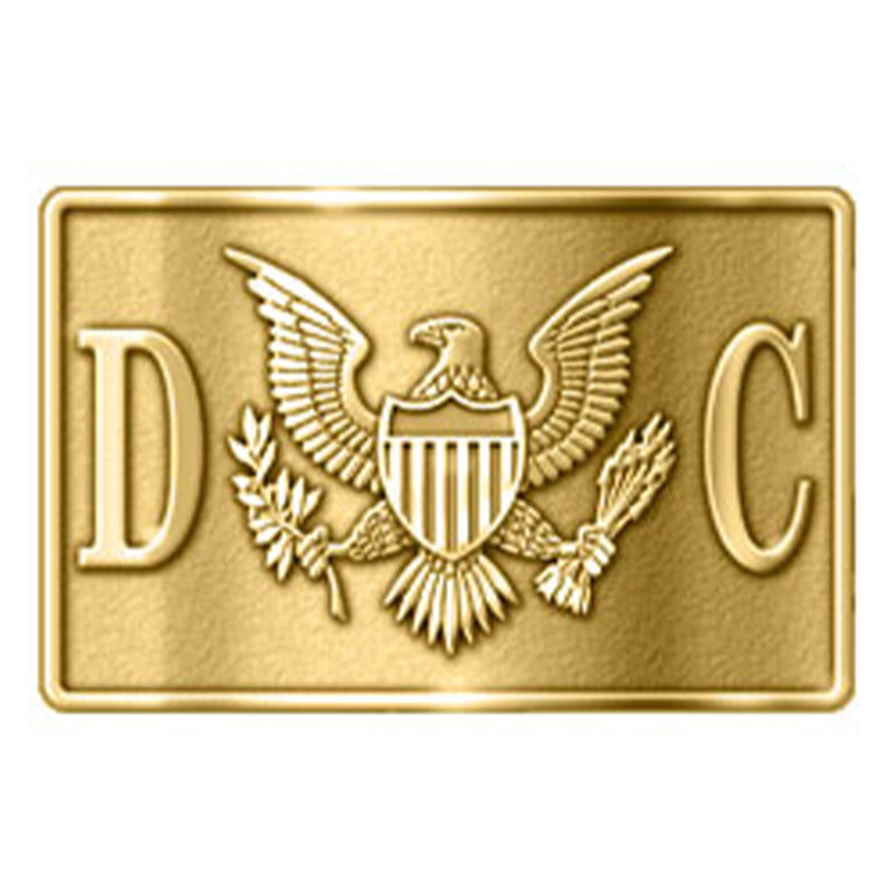 D.C. Metropolitan Police Department Brass Belt Buckle