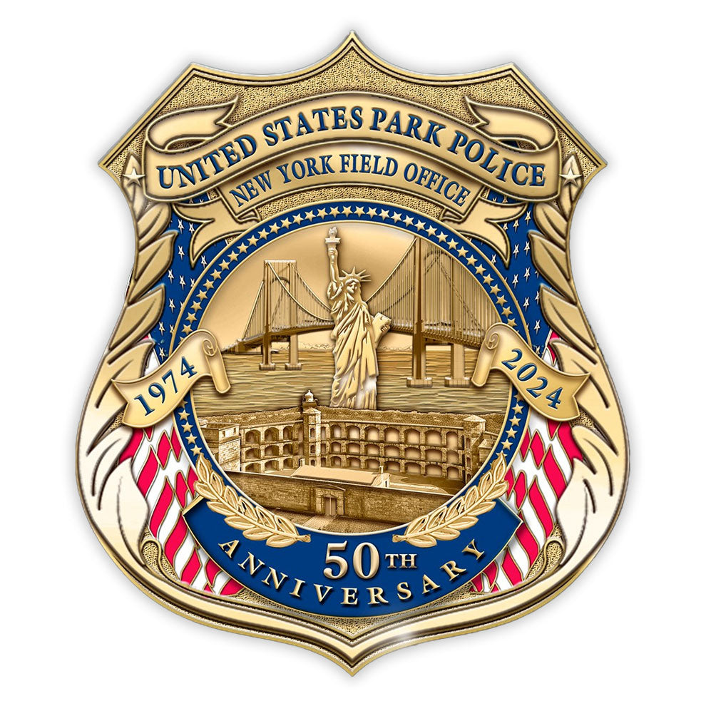 USPP New York Field Office 50th Anniversary Badge